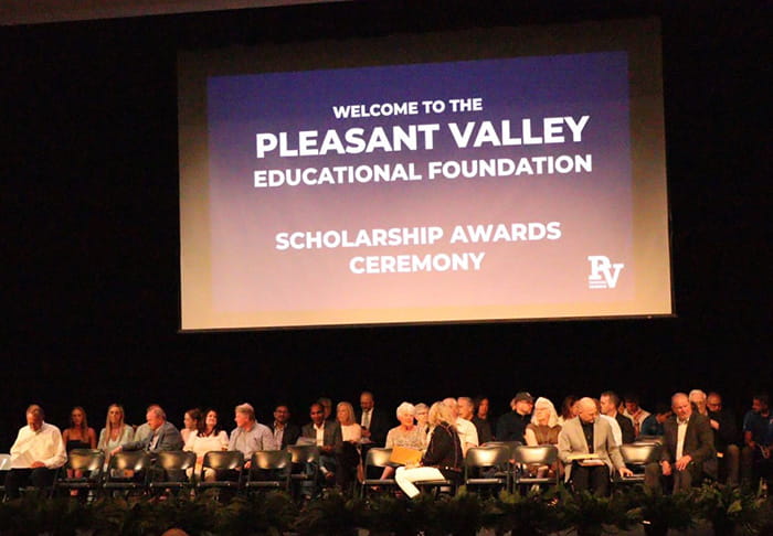 Pleasant Valley Scholarship Ceremony